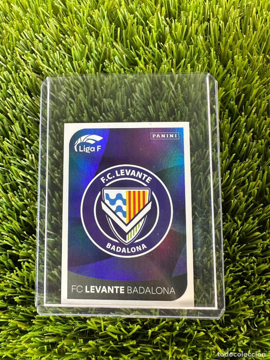 Cromos de f&uacute;tbol: N&ordm; 182 Escudo Levante Badalona Liga F 24 25