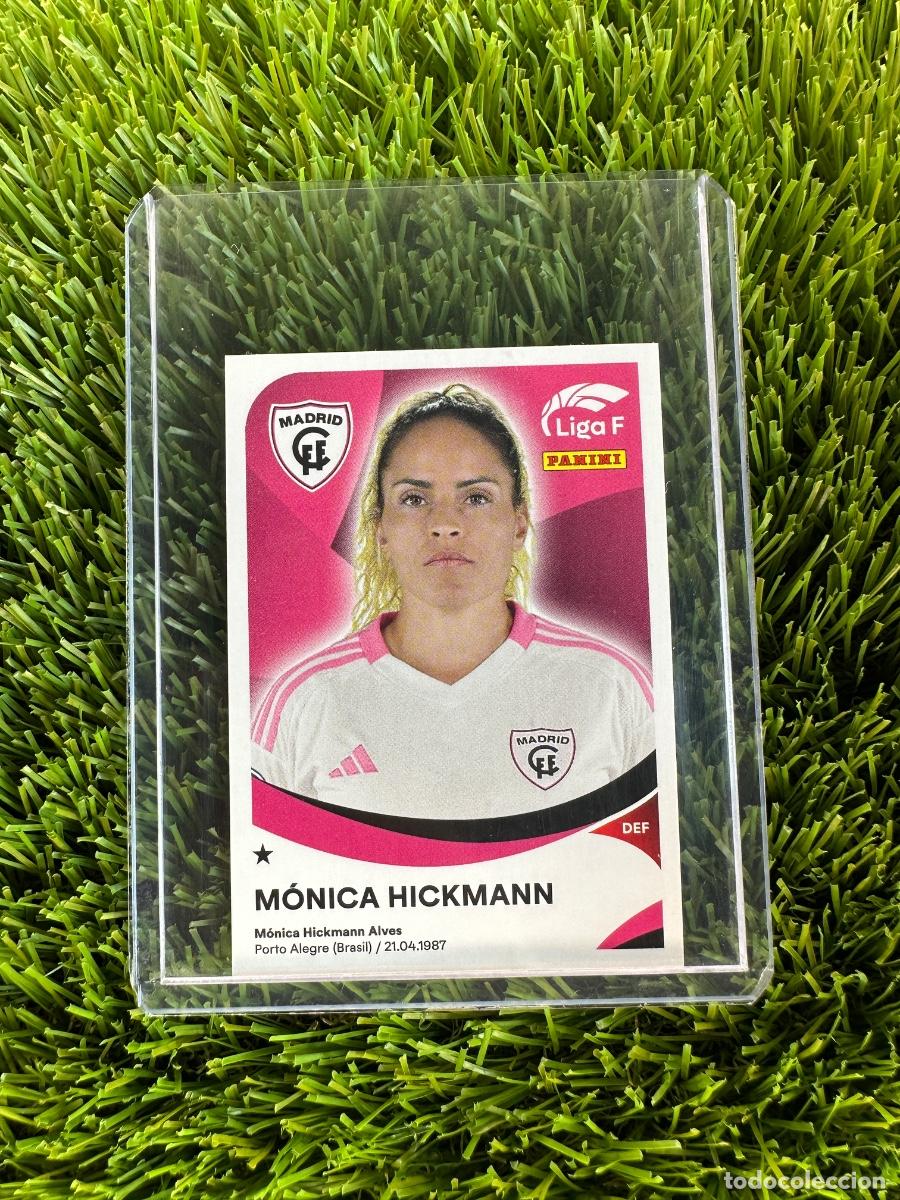 Cromos de f&uacute;tbol: N&ordm; 230 M&oacute;nica Hickmann Madrid CFF Liga F 24 25