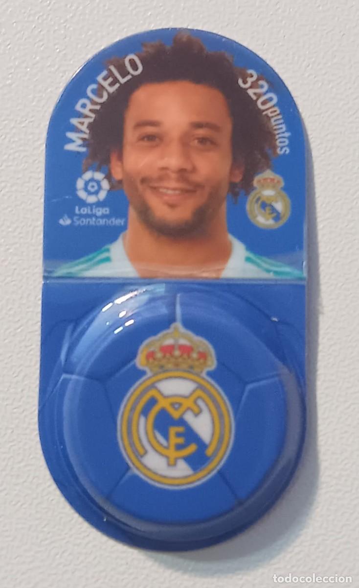 Fu&szlig;ball-Sticker: CROMO GREFULIGA FICHA FUTBOL 2018 2019 REAL MADRID MARCELO PROMOCION GREFUSA