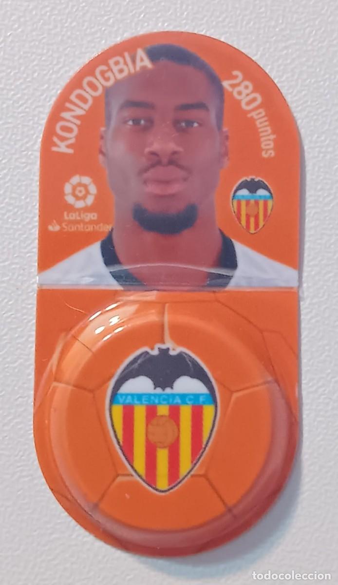 Figurine di Calcio: CROMO GREFULIGA FICHA FUTBOL 2018 2019 VALENCIA KONDOGBIA PROMOCION GREFUSA
