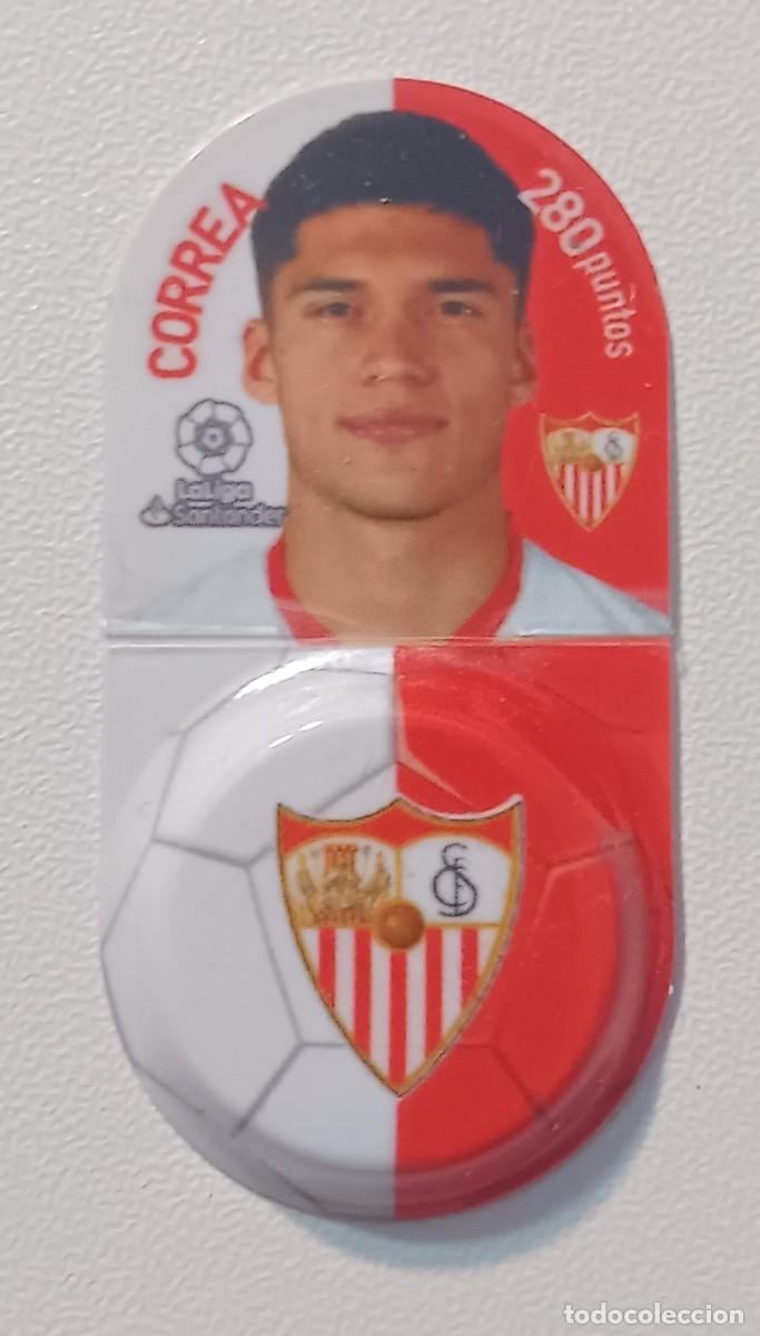 Fu&szlig;ball-Sticker: CROMO GREFULIGA FICHA FUTBOL 2018 2019 SEVILLA CORREA PROMOCION GREFUSA