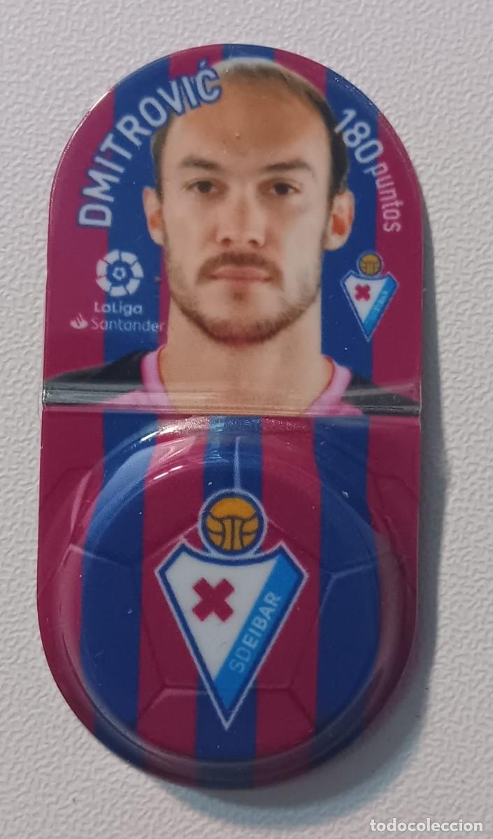 Fu&szlig;ball-Sticker: CROMO GREFULIGA FICHA FUTBOL 2018 2019 EIBAR DMITROVIC PROMOCION GREFUSA