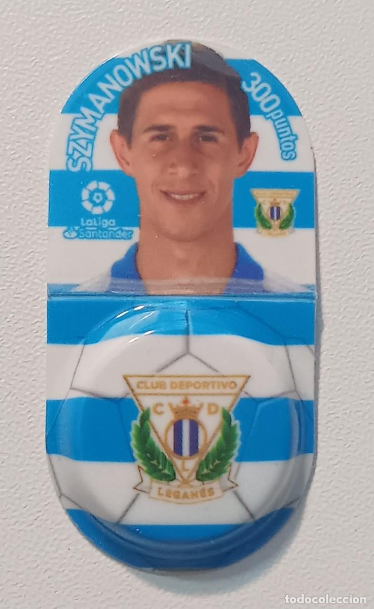 Cromos de Futebol: CROMO GREFULIGA FICHA FUTBOL 2018 2019 LEGANES SZYMANOWSKI PROMOCION GREFUSA