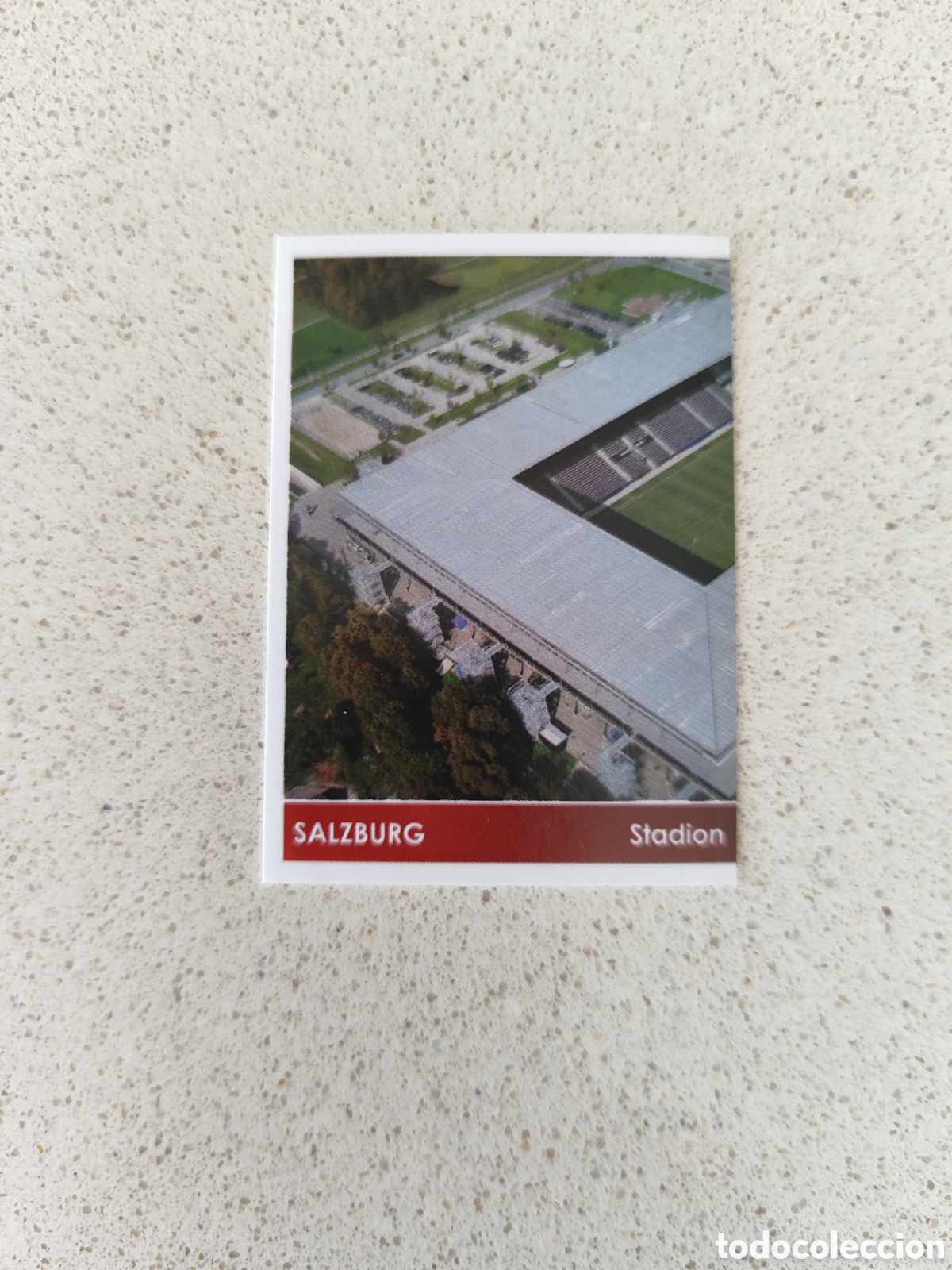 Cromos de Futebol: CROMO Salzburg - Stadion Salzburg Wals-Siezenheim 1 N&Uacute;MERO 18. EUROCOPA 2008 AUSTRIA Y SUIZA.