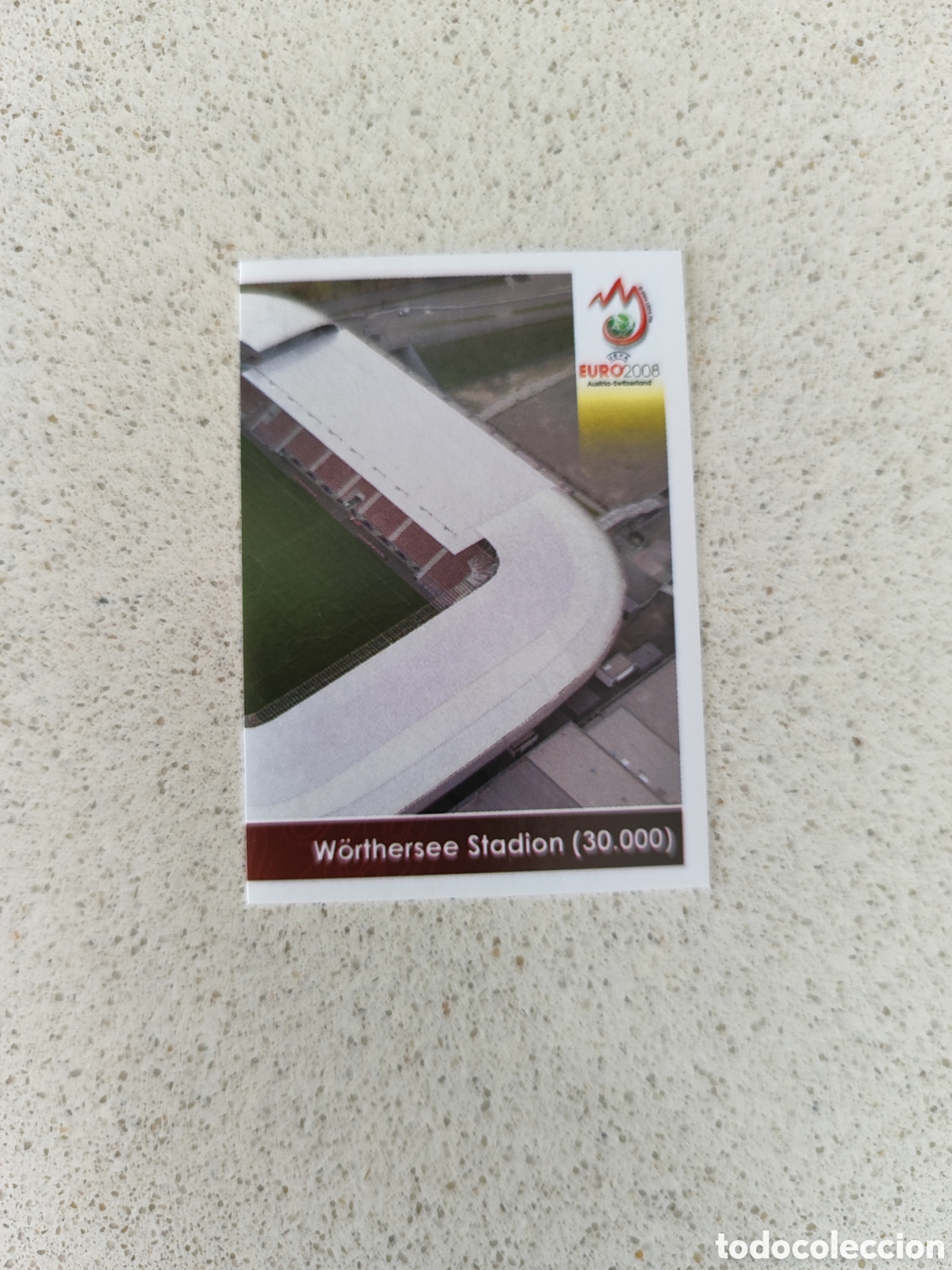 Cromos de Futebol: CROMO Klagenfurt - W&ouml;rthersee Stadion 2 N&Uacute;MERO 27. EUROCOPA 2008 AUSTRIA Y SUIZA.