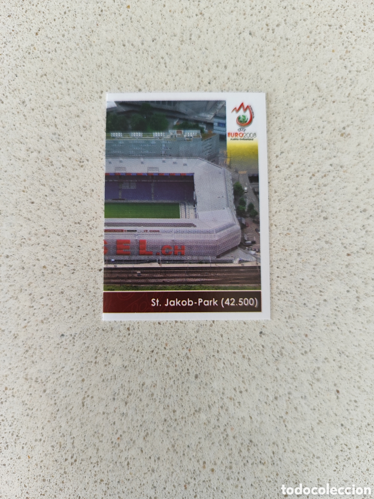 Cromos de Futebol: CROMO Basel - St. Jakob-Park 2 N&Uacute;MERO 31. EUROCOPA 2008 AUSTRIA Y SUIZA.