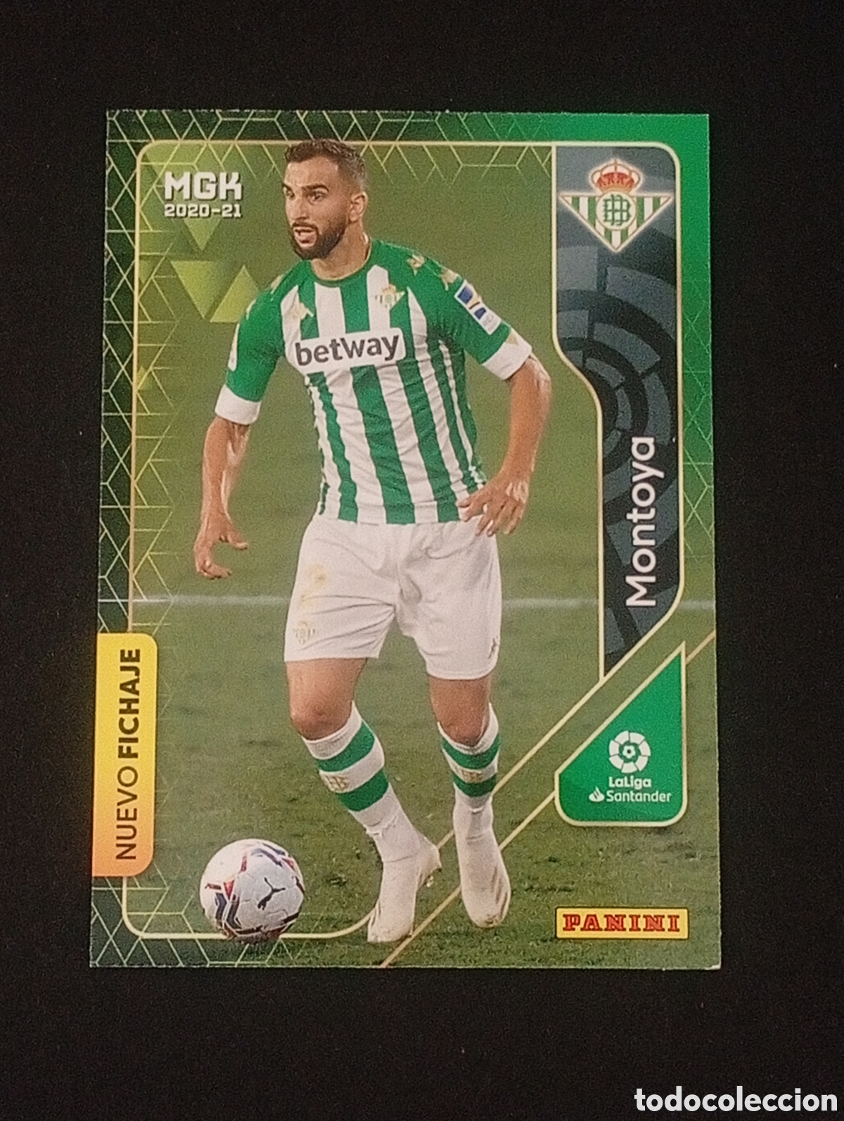 Cromos de Futebol: 440 nuevo fichaje Montoya BETIS MEGACRACKS 2020 2021 20 21 CROMOS CARDS PANINI TOPPS TCG