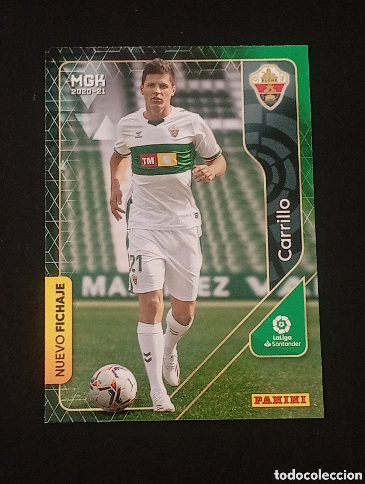 Figurine di Calcio: 465 nuevo fichaje CARRILLO ELCHE MEGACRACKS 2020 2021 20 21 CROMOS CARDS PANINI TOPPS TCG