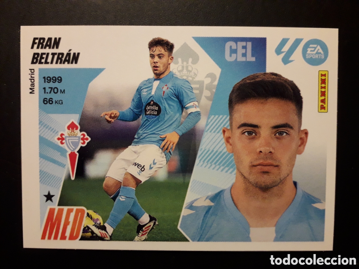 Cromos de F&uacute;tbol: FRAN BERTR&Aacute;N CELTA DE VIGO N&deg; 11 ED ESTE 2025 2026 25 26 SIN PEGAR PEDIDO M&Iacute;NIMO 3&euro;