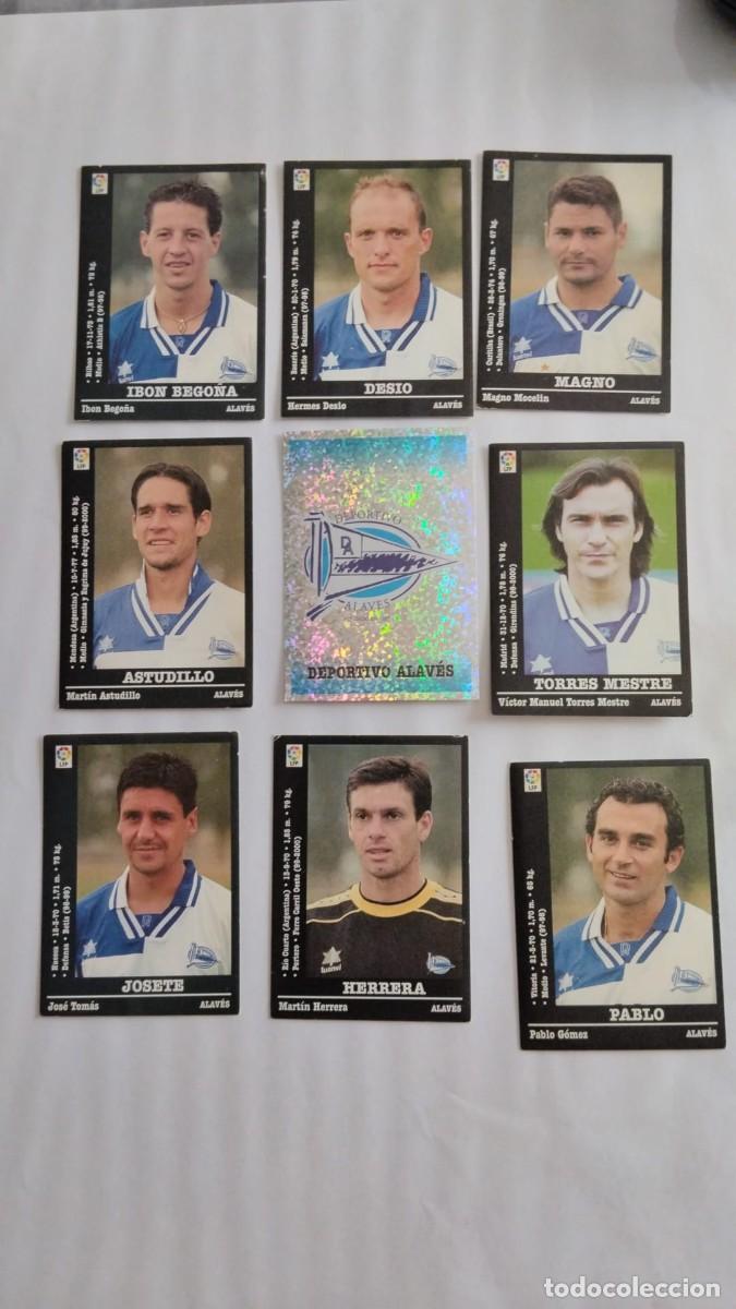 Cromos de f&uacute;tbol: panini 2000 2001 cromos Alaves - Foto 1