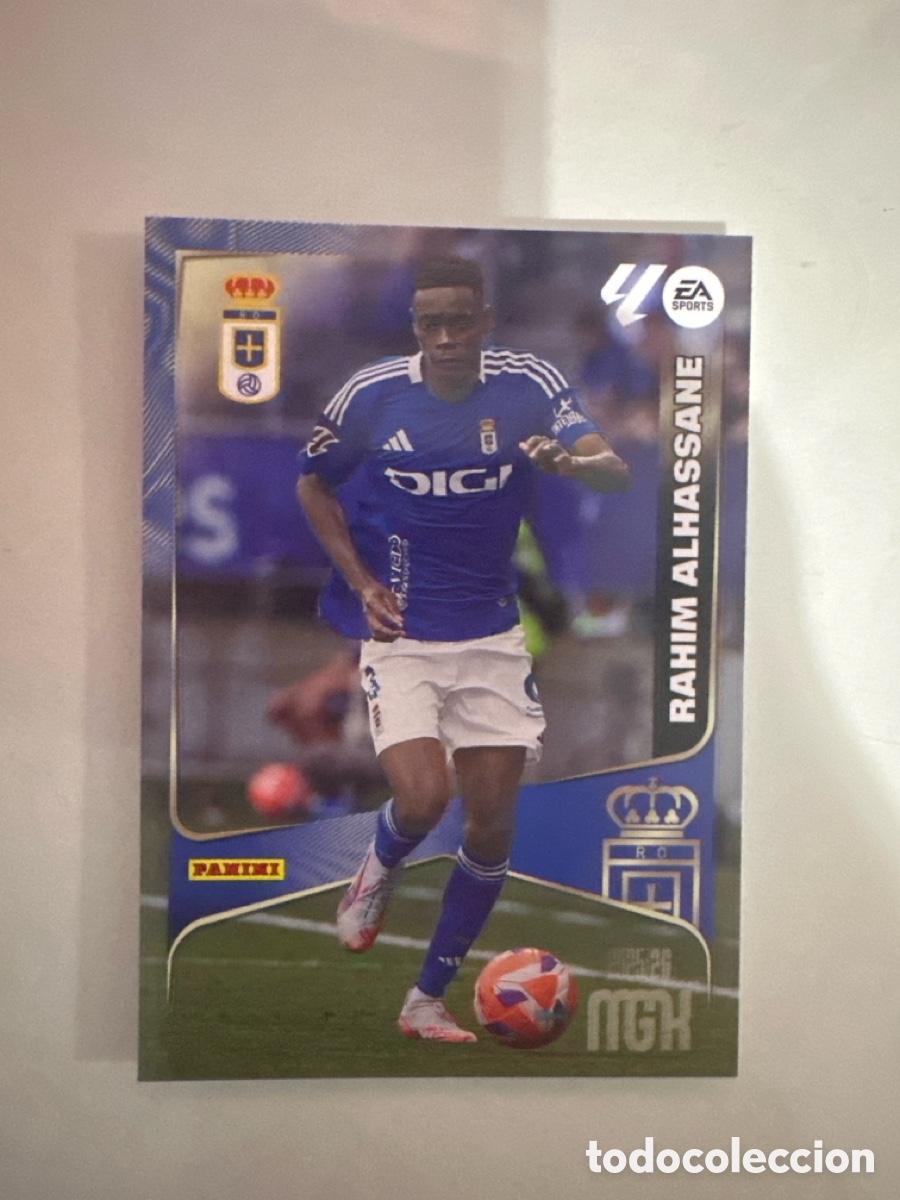 Fu&szlig;ball-Sticker: RAHIM ALHASSANE 278 OVIEDO MEGACRACKS 2025 2026 25 26