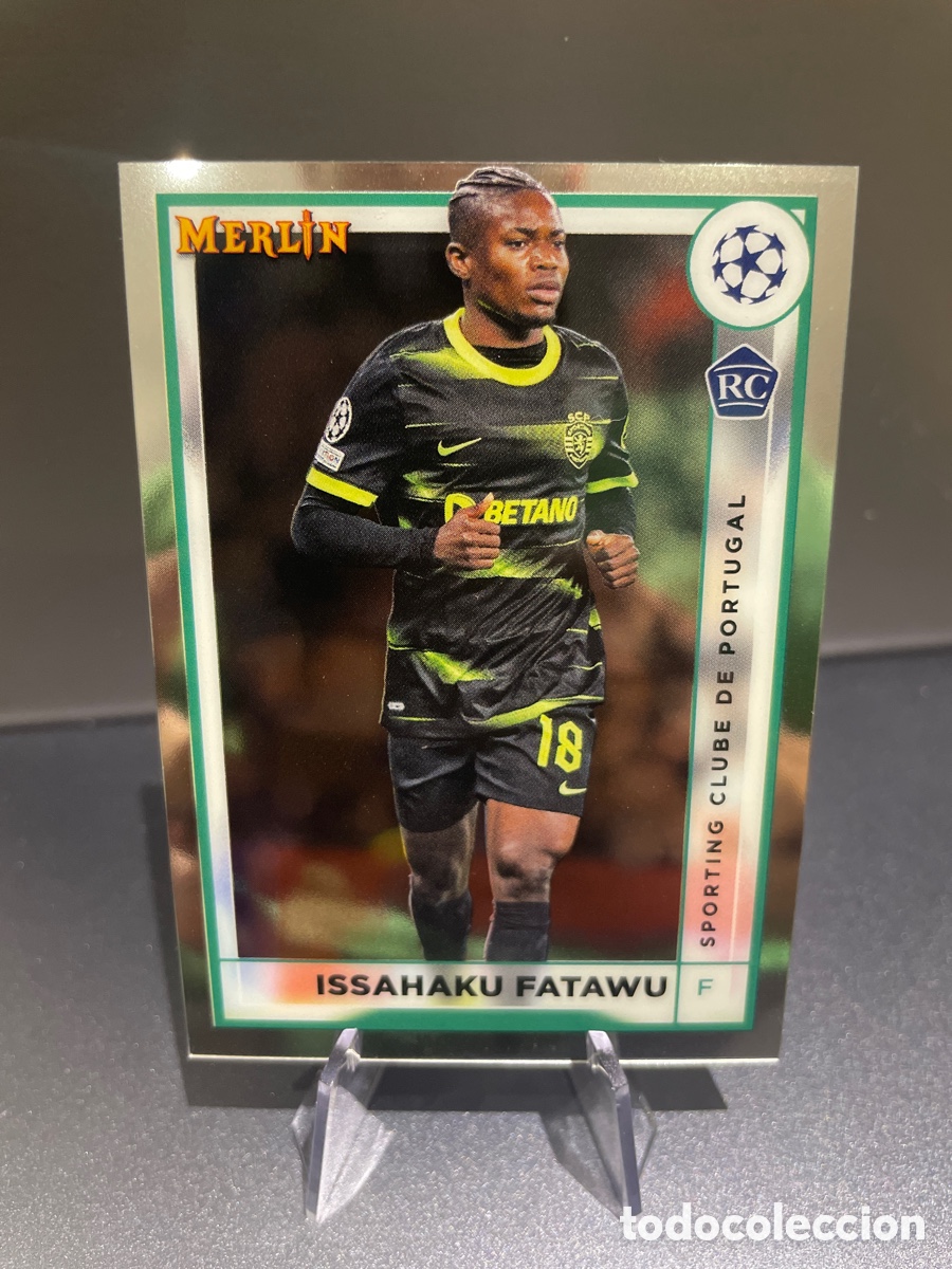 Cromos de Futebol: Fatawu 128 Rookie Topps Merlin 2022-23 Sporting Portugal