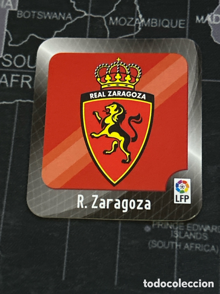 Cromos de f&uacute;tbol: ESCUDO (ZARAGOZA) IMAN CAMISA CAMISETA MEGA FUTBOL MAGNETS LIGA 2009 2010 09 10