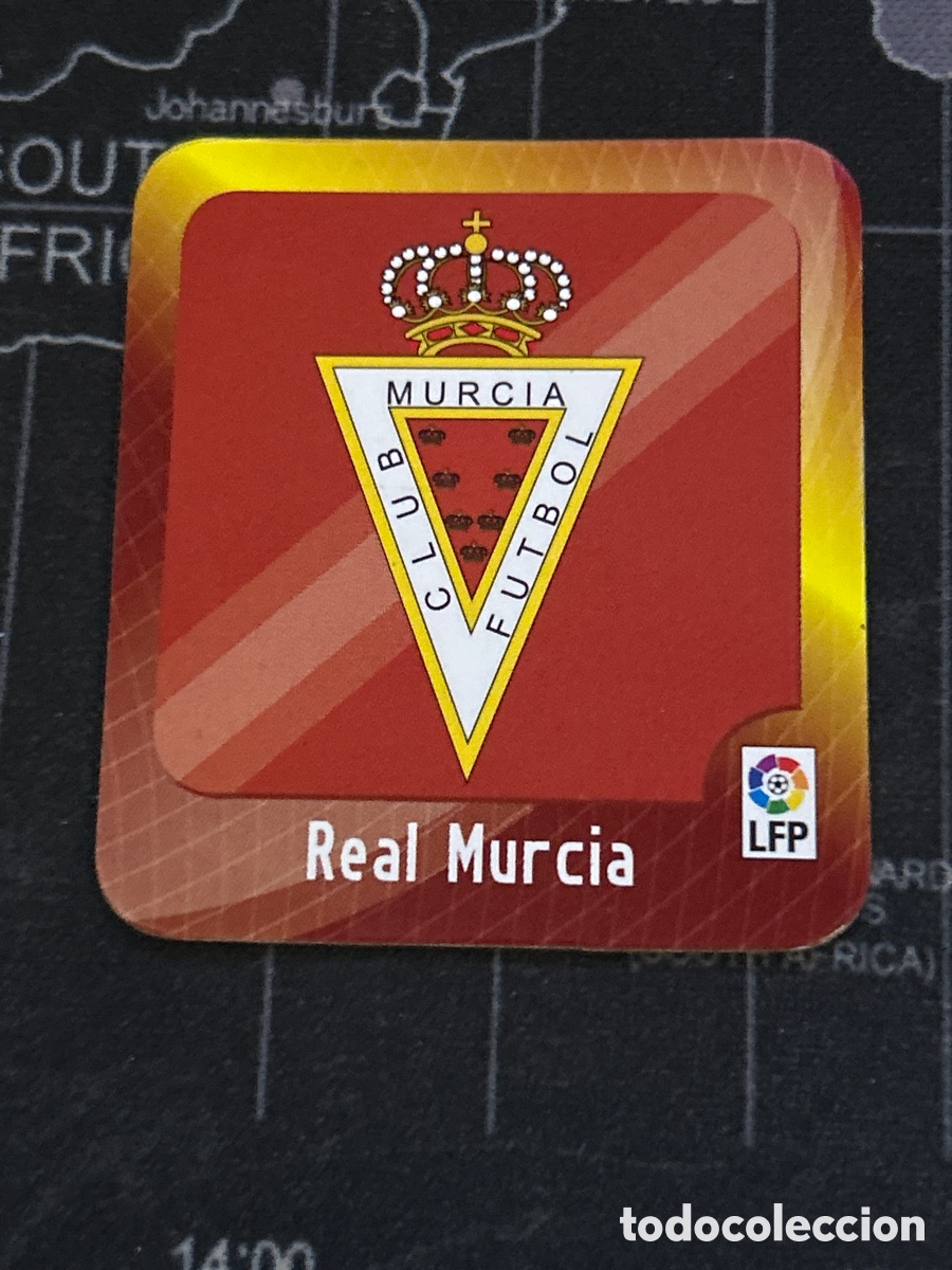 Cromos de f&uacute;tbol: ESCUDO (MURCIA) IMAN CAMISA CAMISETA MEGA FUTBOL MAGNETS LIGA 2009 2010 09 10