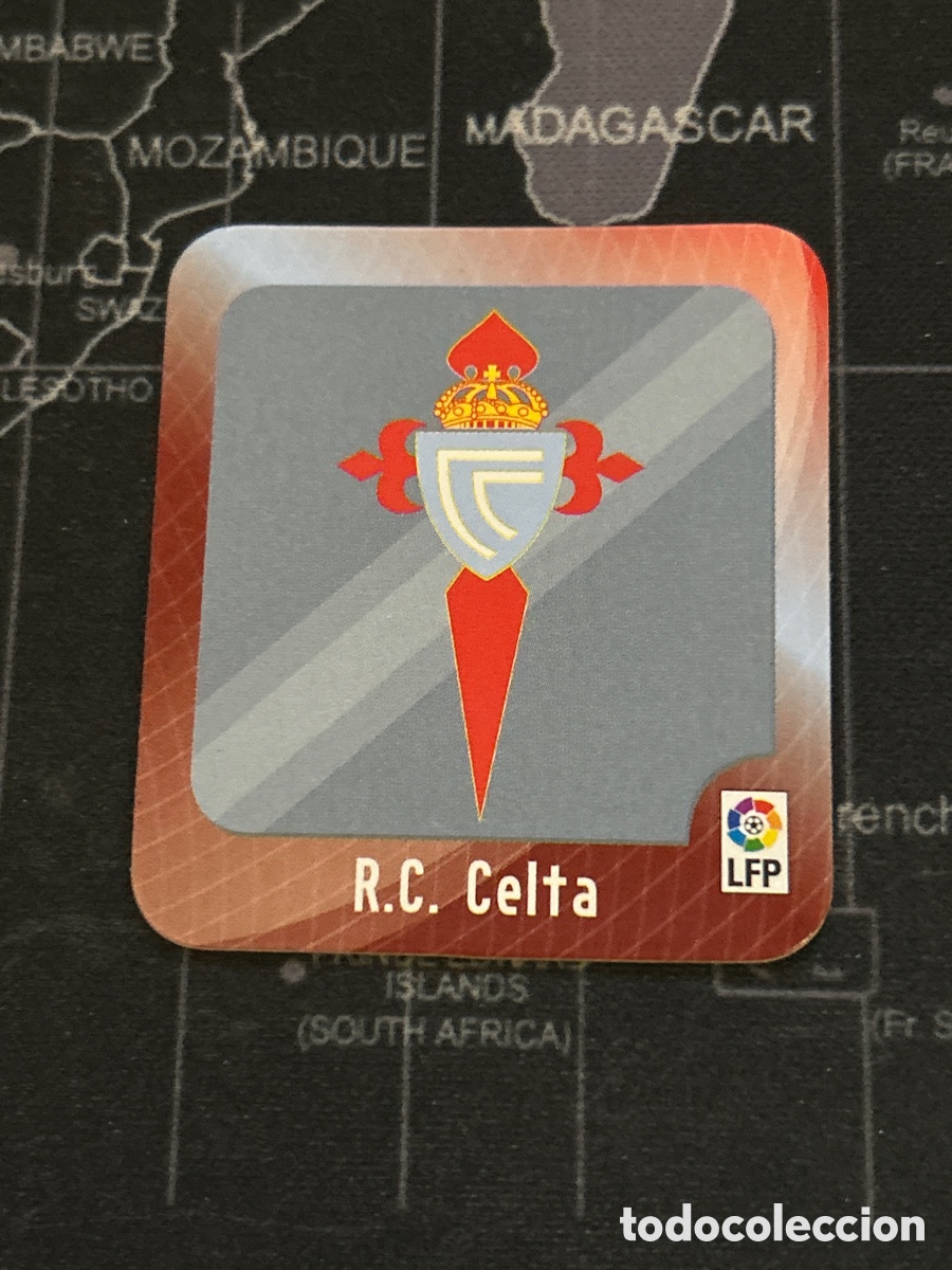 Cromos de F&uacute;tbol: ESCUDO (CELTA VIGO) IMAN CAMISA CAMISETA MEGA FUTBOL MAGNETS LIGA 2009 2010 09 10