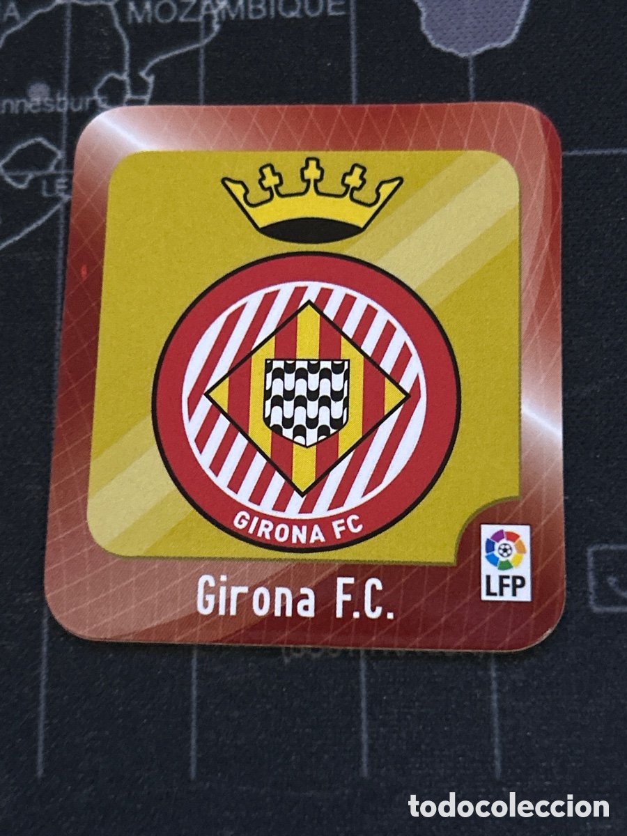Cromos de f&uacute;tbol: ESCUDO (GIRONA) IMAN CAMISA CAMISETA MEGA FUTBOL MAGNETS LIGA 2009 2010 09 10