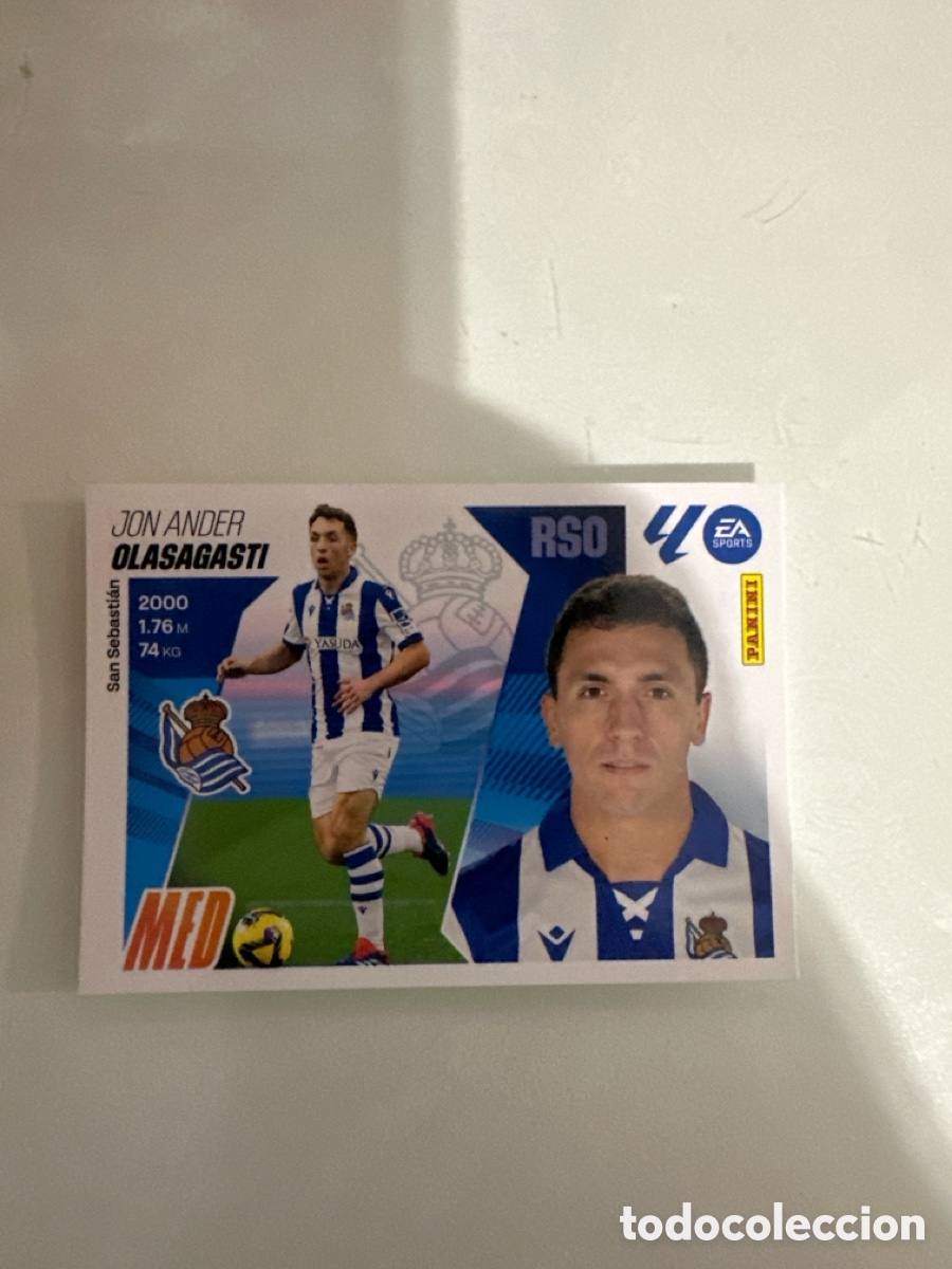 Fu&szlig;ball-Sticker: OLASAGASTI REAL SOCIEDAD LIGA ESTE 25 26 2025 2026