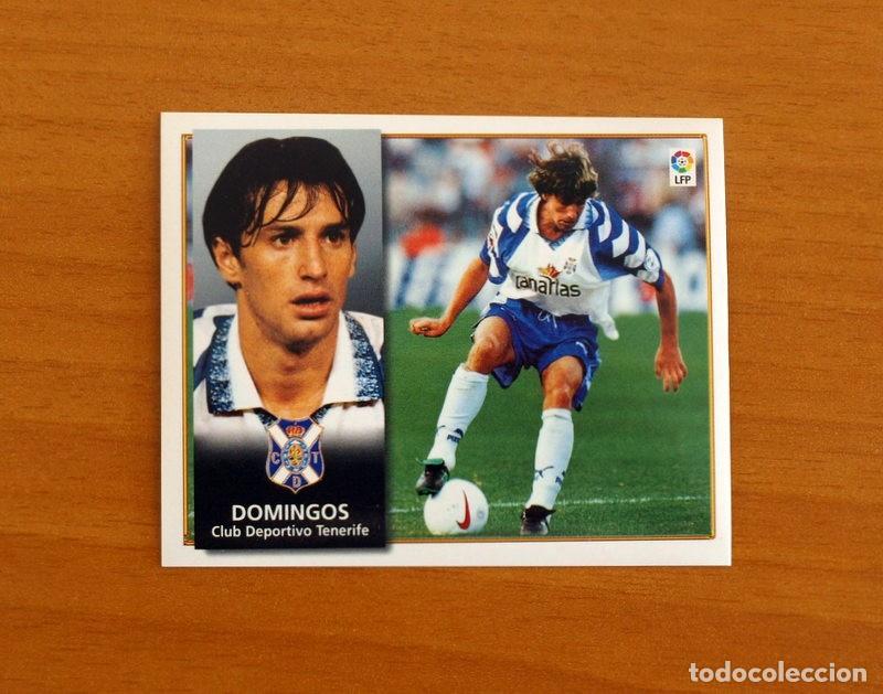 Fu&szlig;ball-Sticker: Tenerife - Domingos - Ediciones Este Liga 1998-1999, 98-99 - Nunca pegado