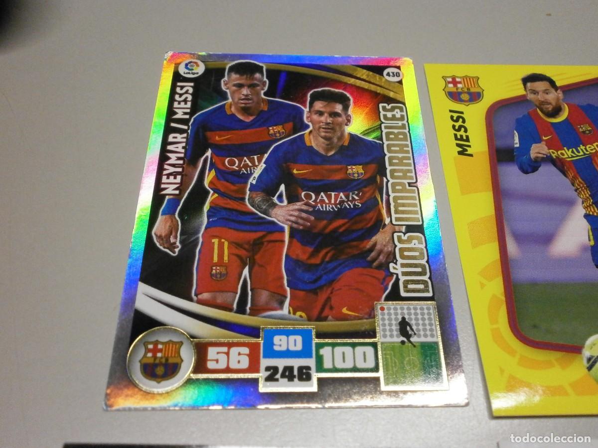 Cromos de f&uacute;tbol: lote de cromos messi - Foto 2