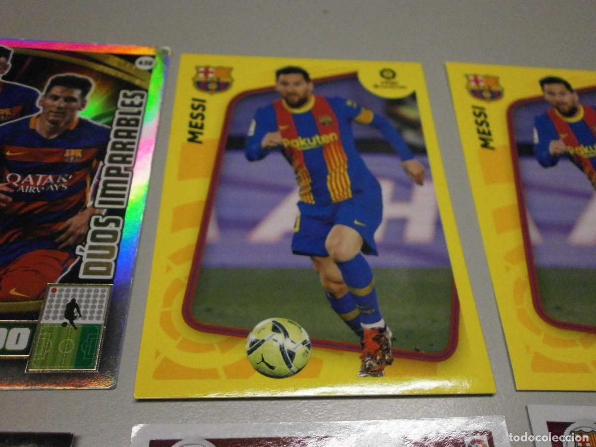 Cromos de f&uacute;tbol: lote de cromos messi - Foto 3
