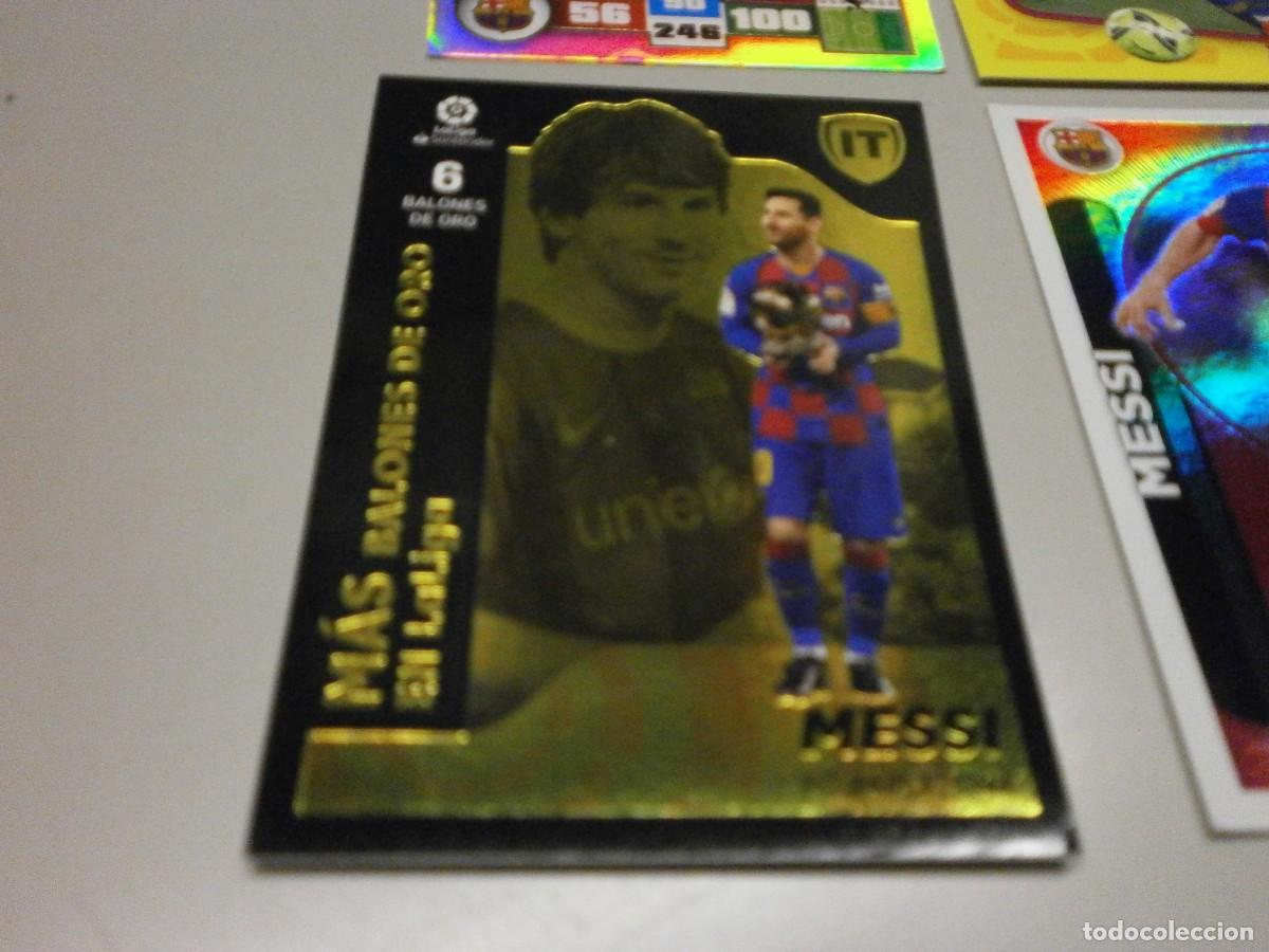 Cromos de f&uacute;tbol: lote de cromos messi - Foto 6