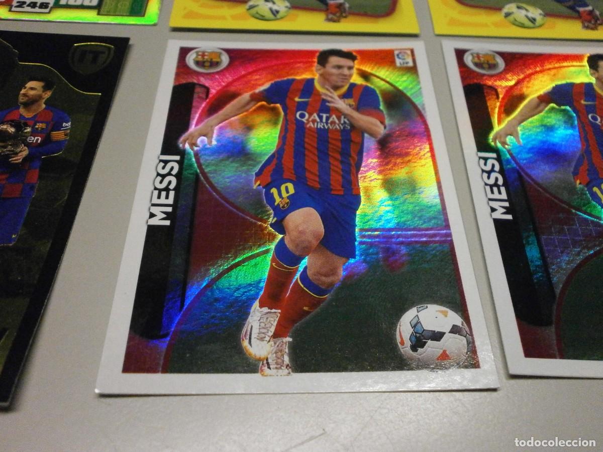 Cromos de f&uacute;tbol: lote de cromos messi - Foto 7