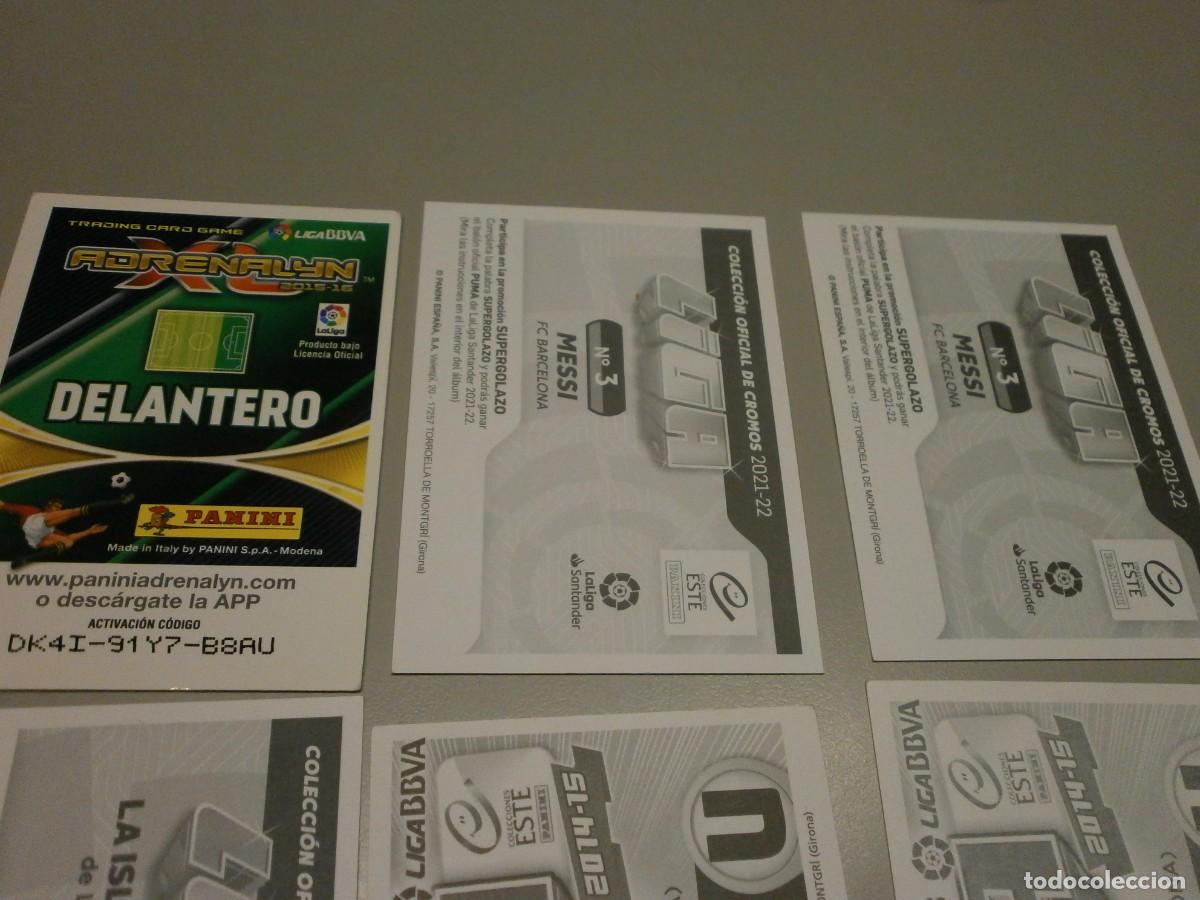 Cromos de f&uacute;tbol: lote de cromos messi - Foto 10