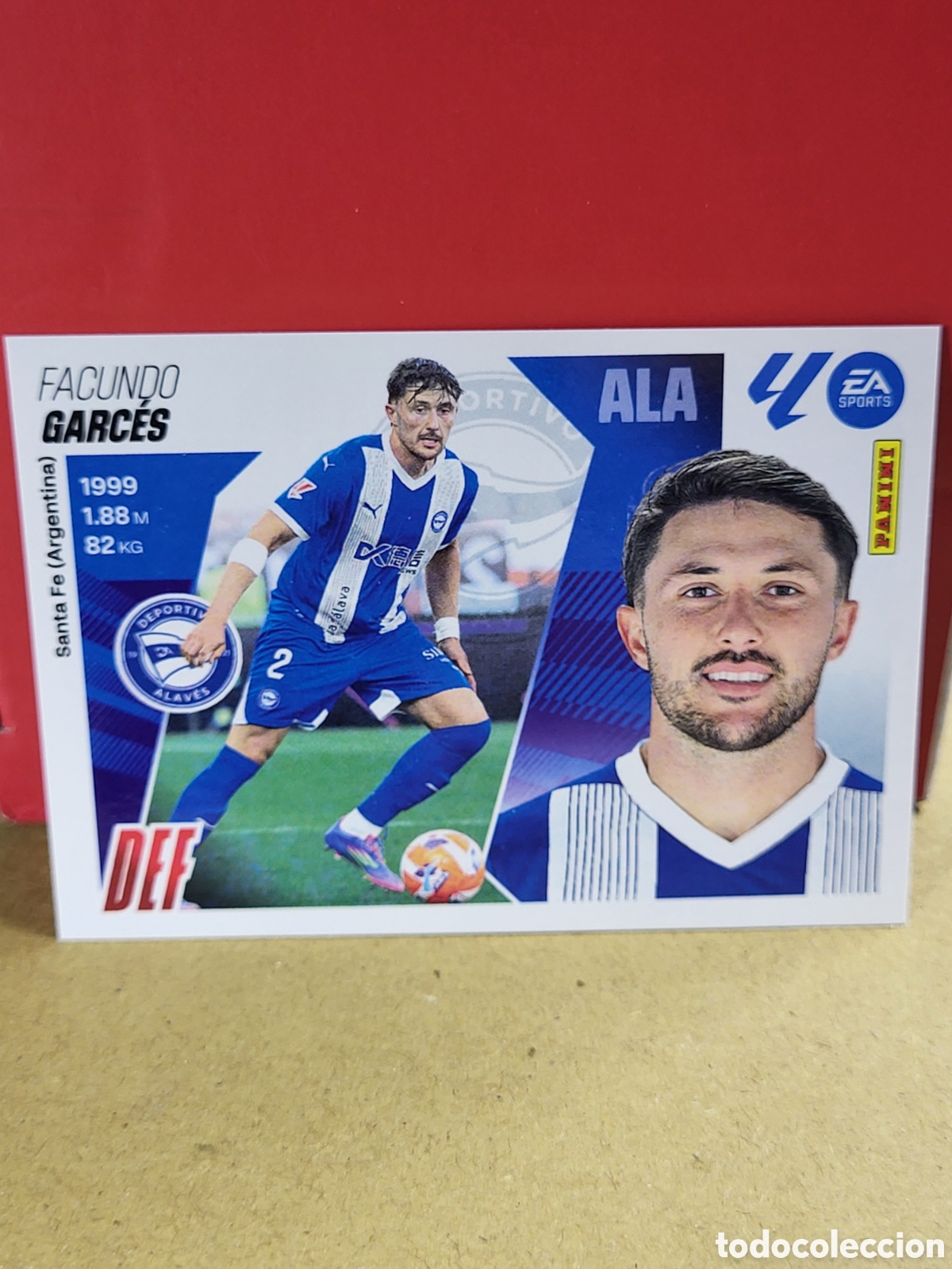 Football Stickers: GARCES ALAVES CROMO N&ordm; 7 LIGA ESTE 25 26 2025 2026 PANINI