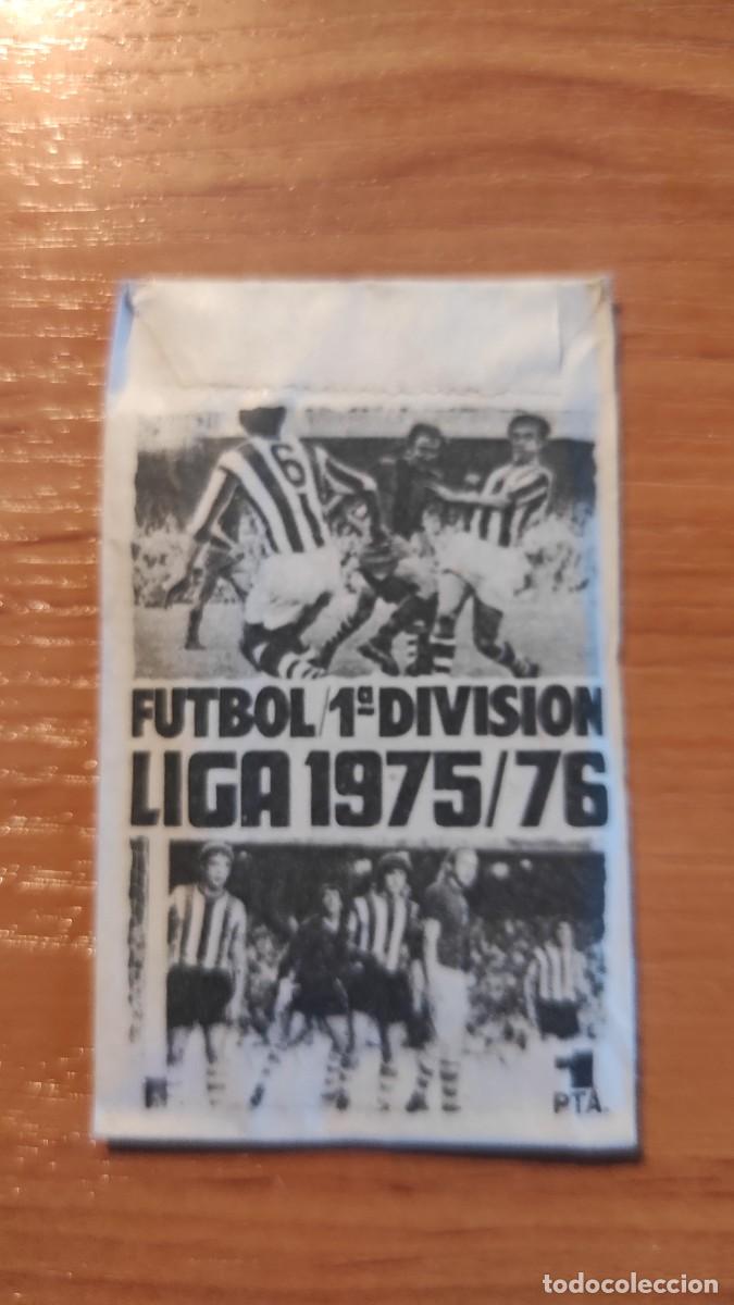 Cromos de F&uacute;tbol: Sobre cerrado f&uacute;tbol Liga 1975 1976 75 76 este