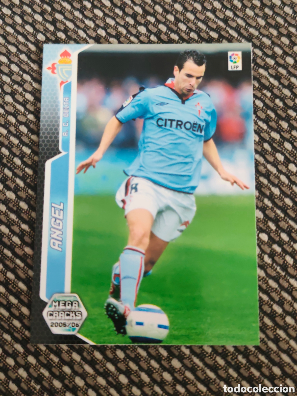 Cromos de F&uacute;tbol: 111 &Aacute;NGEL CELTA VIGO MEGACRACKS 2005 2006