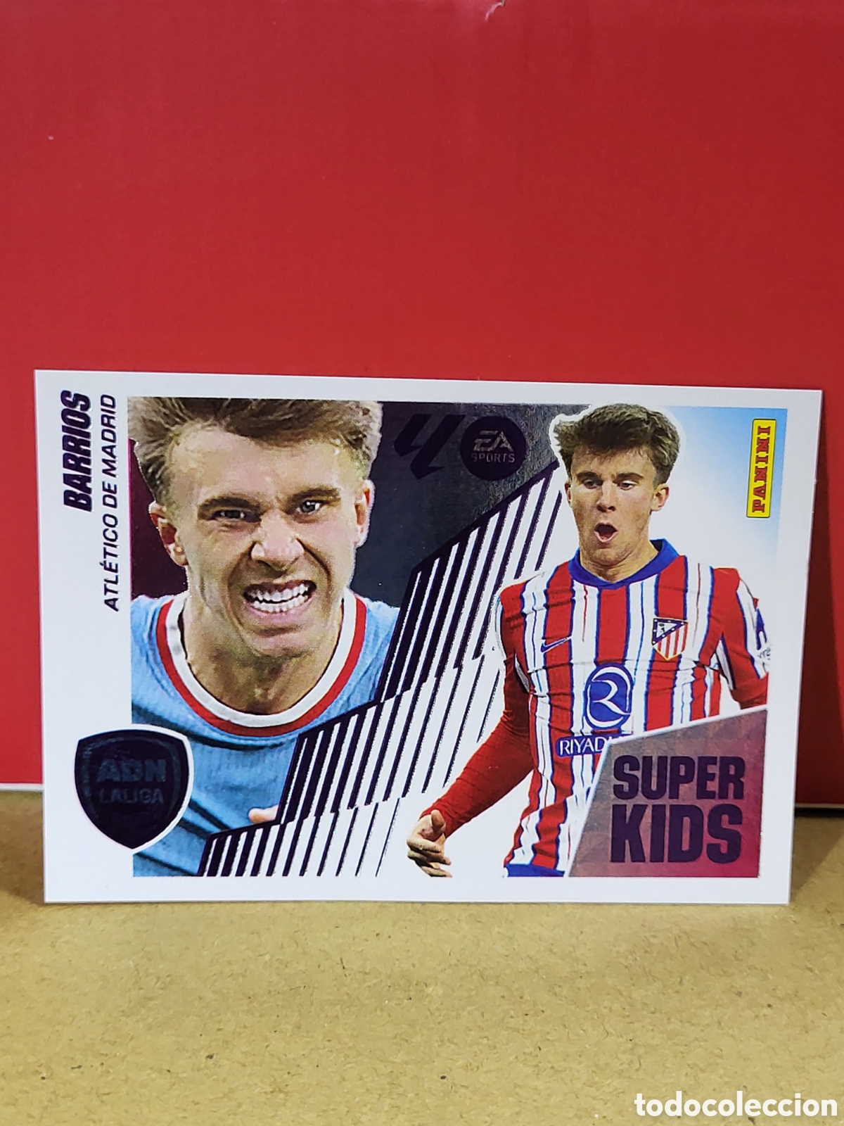 Cromos de f&uacute;tbol: BARRIOS ATLETICO DE MADRID SUPER KIDS N&ordm; 3 LIGA ESTE 25 26 2025 2026 PANINI