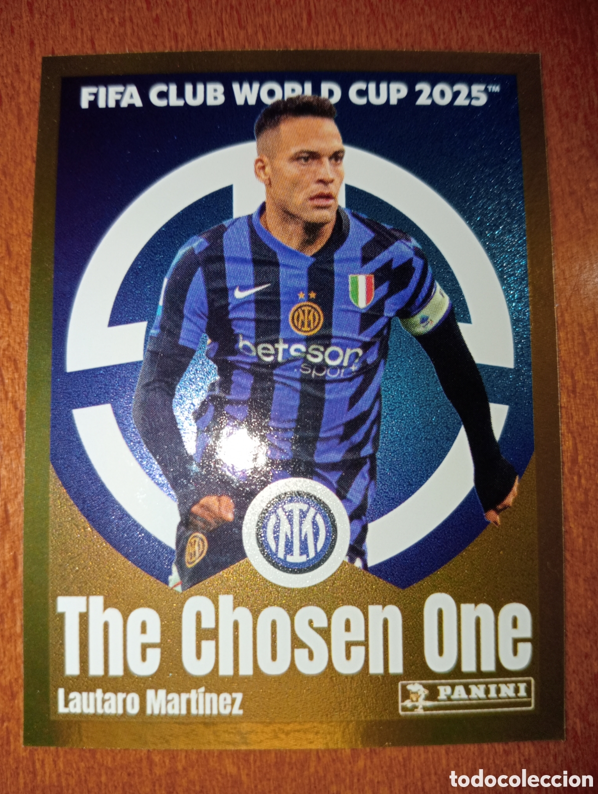 Cromos de f&uacute;tbol: Lautaro Mart&iacute;nez n&deg;331 THE CHOSEN ONE Fifa Club World Cup 2025 Inter De Mil&aacute;n