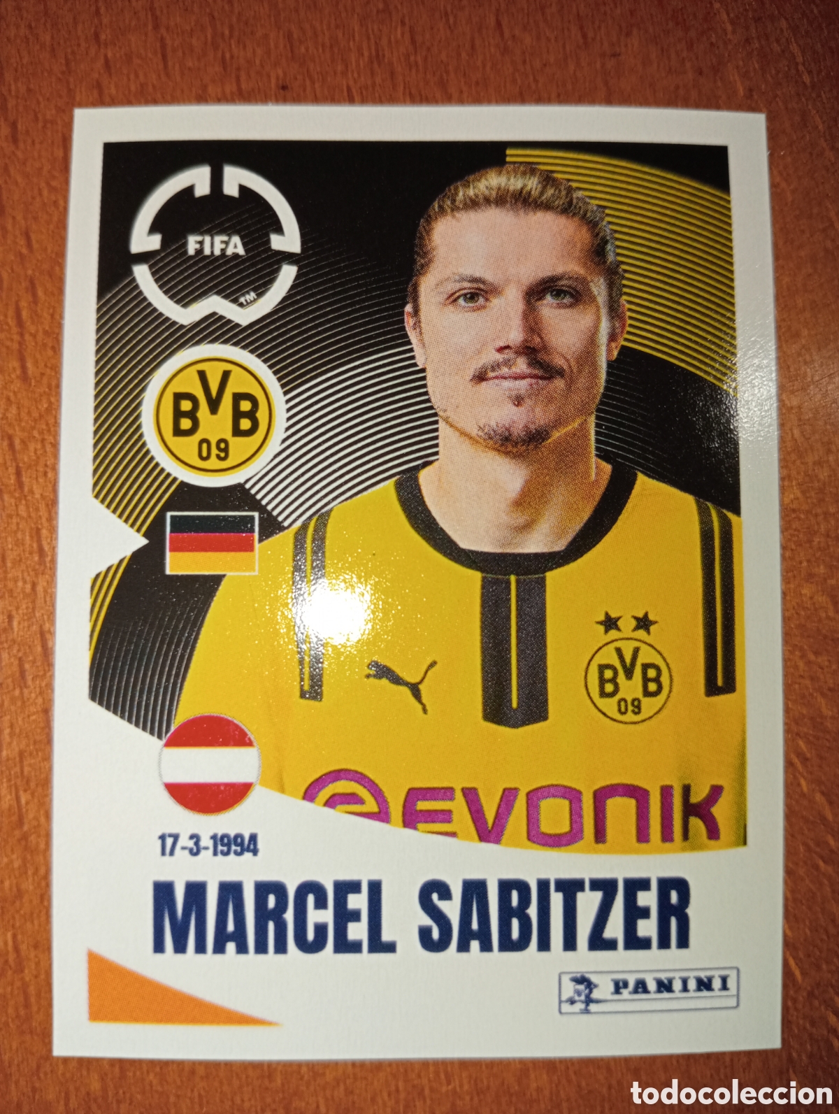 Cromos de f&uacute;tbol: Marcel Sabitzer n&deg;361 Fifa Club World Cup 2025 Borussia Dortmund