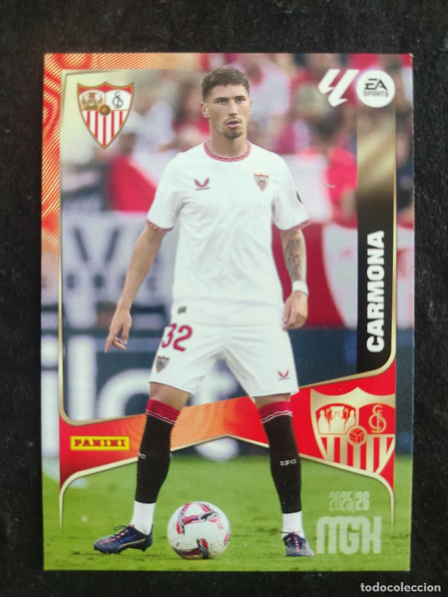 Cartes &agrave; collectionner de Football: MGK 2025/26. #328 CARMONA. SEVILLA CF.