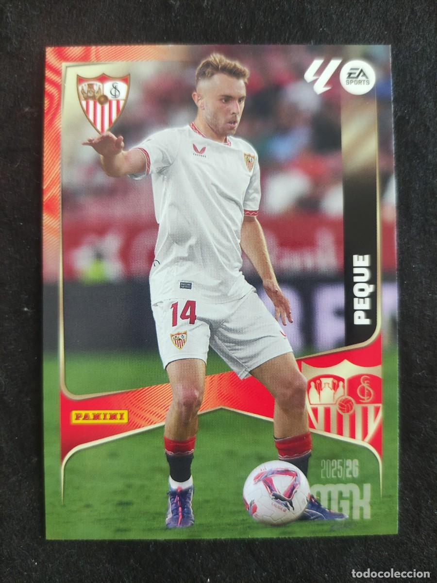 Cromos de F&uacute;tbol: MGK 2025/26. #338 PEQUE. SEVILLA CF.