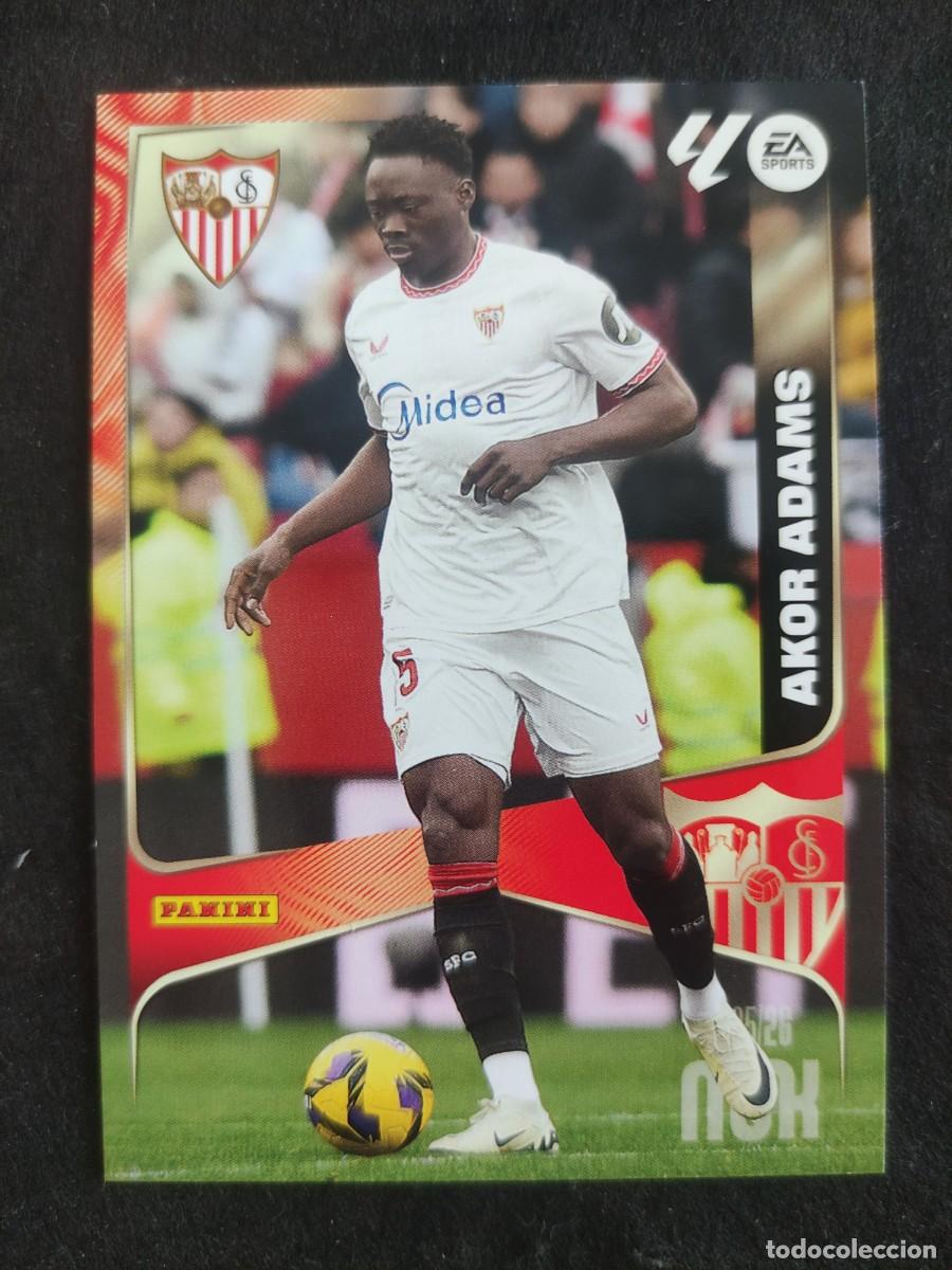 Cromos de F&uacute;tbol: MGK 2025/26. #342 AKOR ADAMS. SEVILLA CF.