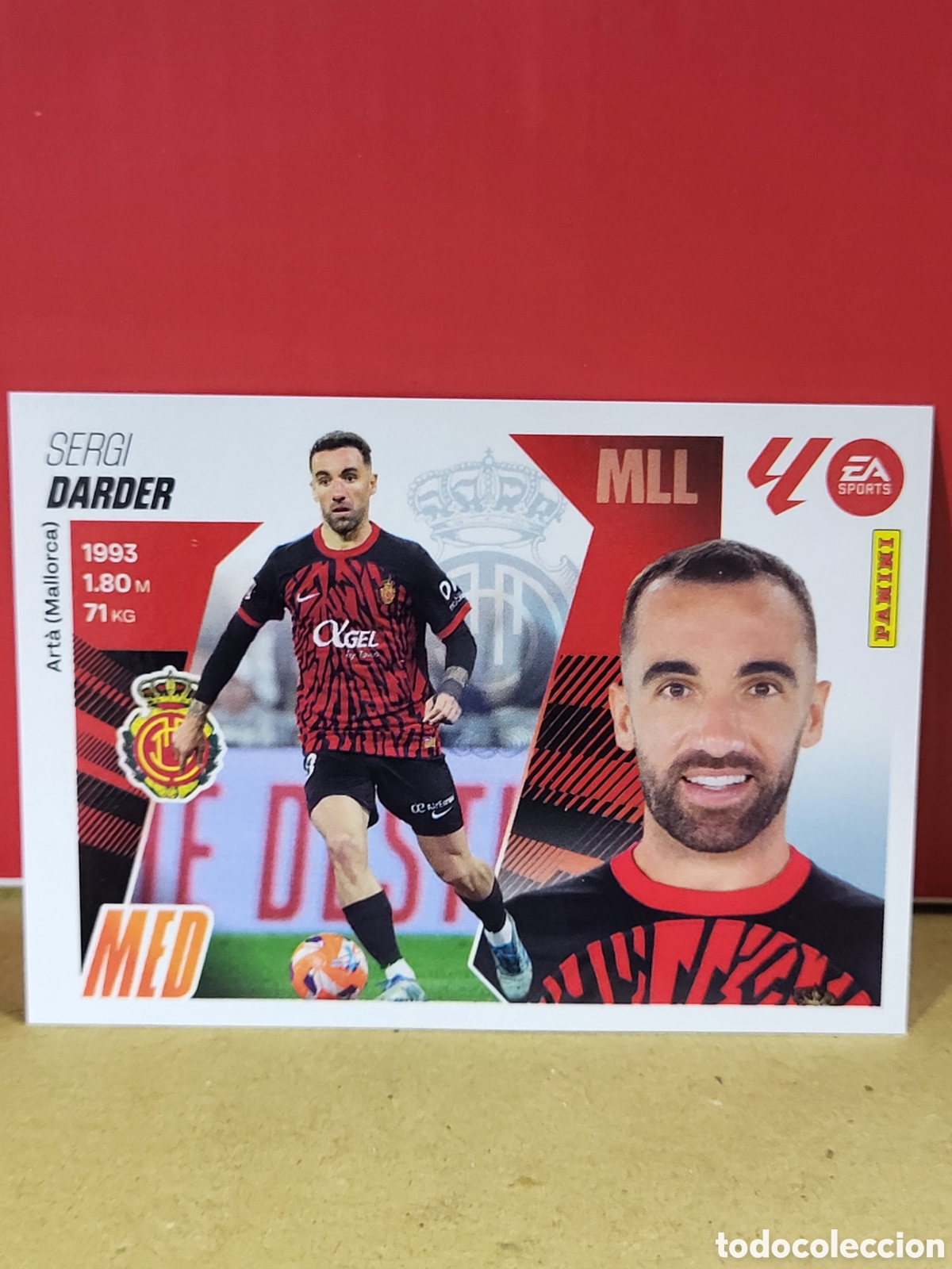 Cartes &agrave; collectionner de Football: DARDER MALLORCA N&ordm; 13 LIGA ESTE 25 26 2025 2026 PANINI