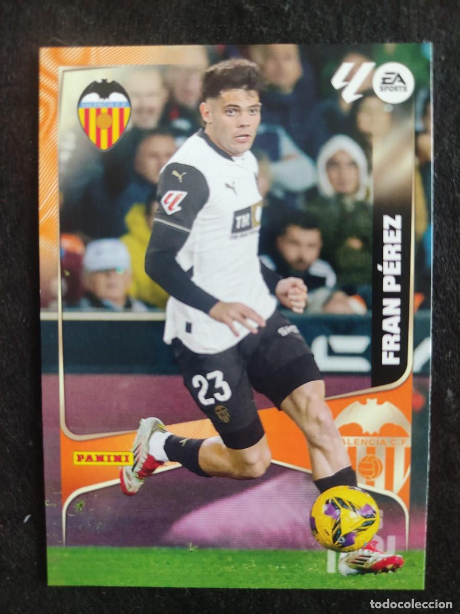 Cromos de F&uacute;tbol: MGK 2025/26. #358. FRAN P&Eacute;REZ. VALENCIA C.F.
