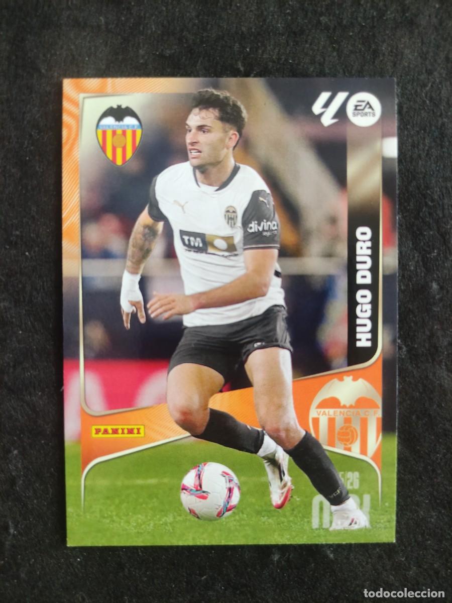 Cromos de F&uacute;tbol: MGK 2025/26. #360. HUGO DURO. VALENCIA C.F.