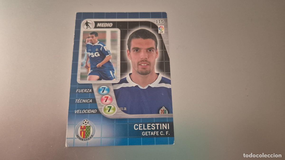 Cromos de Futebol: LOTE DERBY TOTAL PANINI 2005 06 N&ordm; 115 CELESTINI DEL GETAFE