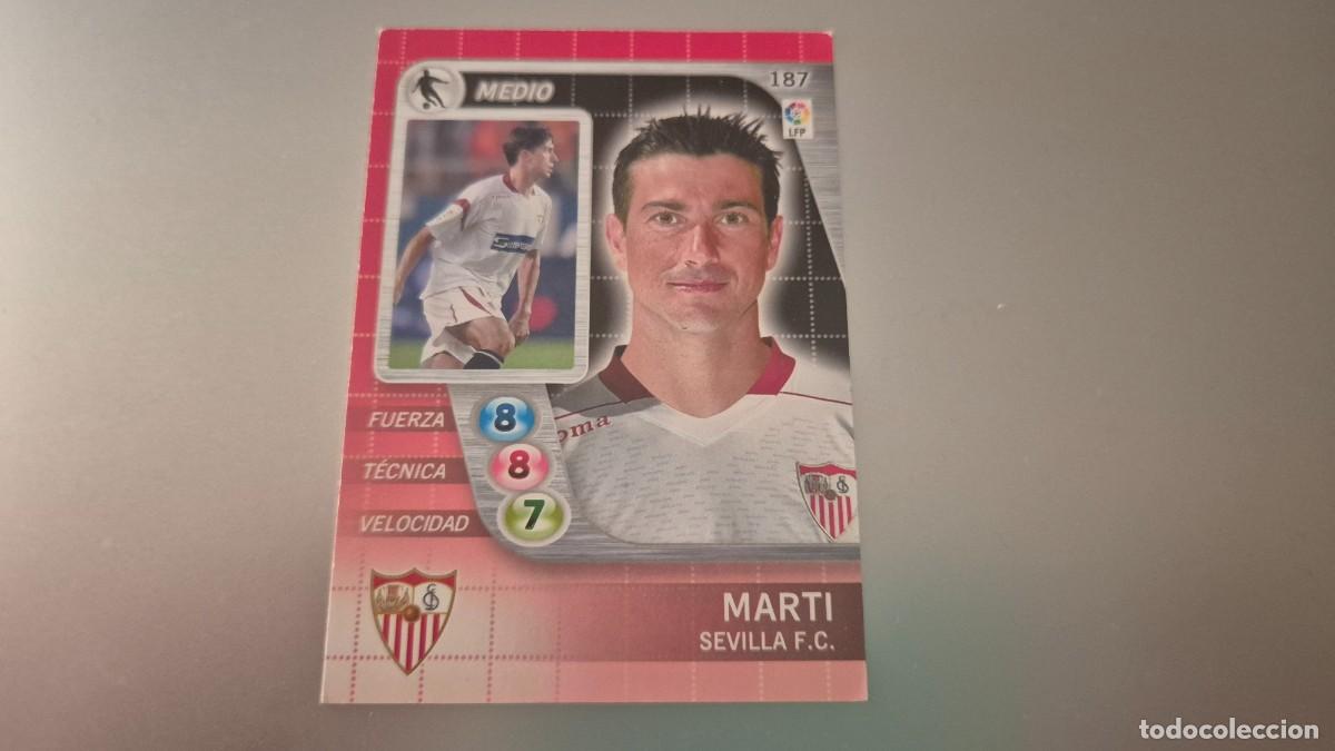 Cromos de Futebol: LOTE DERBY TOTAL PANINI 2005 06 N&ordm; 187 MARTI DEL SEVILLA