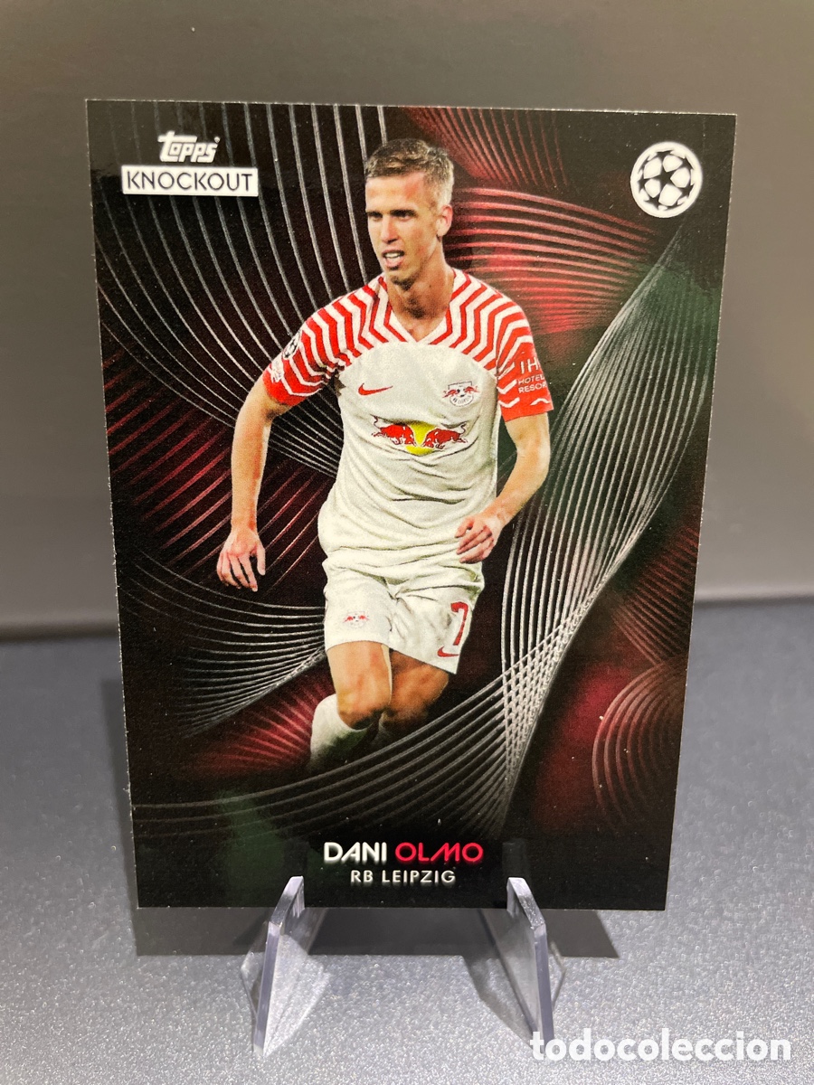 Cromos de f&uacute;tbol: Dani Olmo Topps Knockout UCL 2023-24 Leipzig - Foto 1
