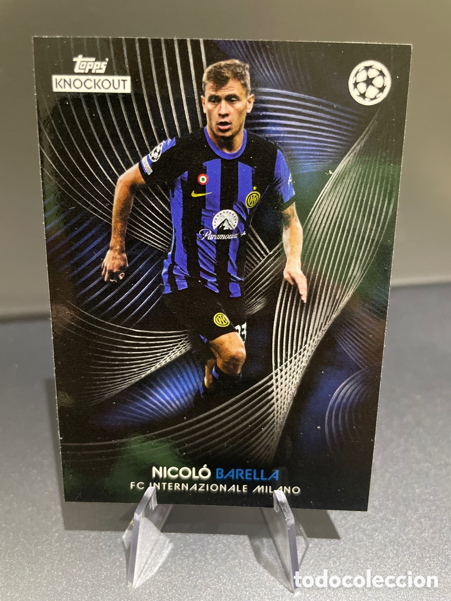 Cromos de f&uacute;tbol: Barella Topps Knockout UCL 2023-24 Inter de Milan - Foto 1