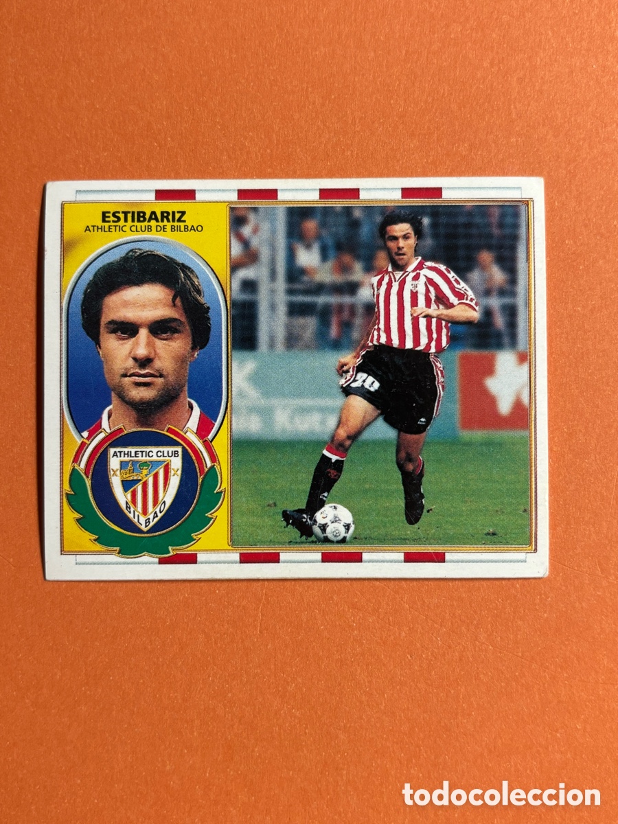 Figurine di Calcio: ESTIBARIZ ATHLETIC DE BILBAO LIGA ESTE 1996/97 96 97 NUNCA PEGADO SIN PEGAR
