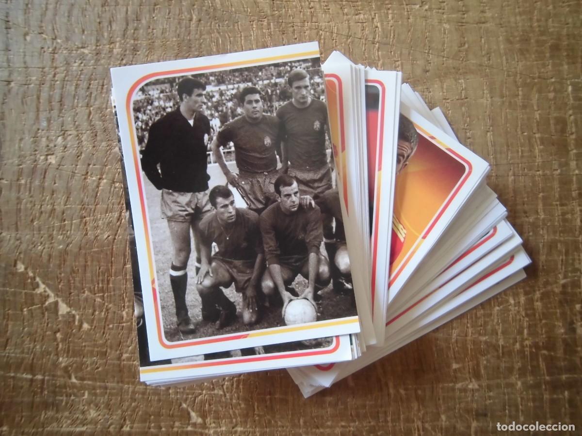 Football Stickers: EL &Aacute;LBUM DE LA SELECCI&Oacute;N CARREFOUR COMPLETA 84 CROMOS EUROCOPA 2021