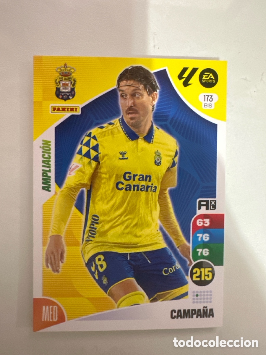 Fu&szlig;ball-Sticker: CAMPA&Ntilde;A 173BIS LAS PALMAS 173 BIS ADRENALYN LA LIGA 2024 2025 24 25