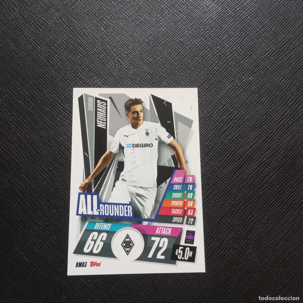 Cromos de f&uacute;tbol: NEUHAUS MONCHENGLADBACH TOPPS MATCH ATTAX 2020 2021 CROMO FUTBOL 20 21 LIGA - A198 PG9