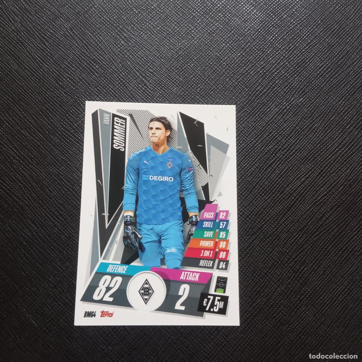 Cromos de f&uacute;tbol: SOMMER MONCHENGLADBACH TOPPS MATCH ATTAX 2020 2021 CROMO FUTBOL 20 21 LIGA - A198 PG9