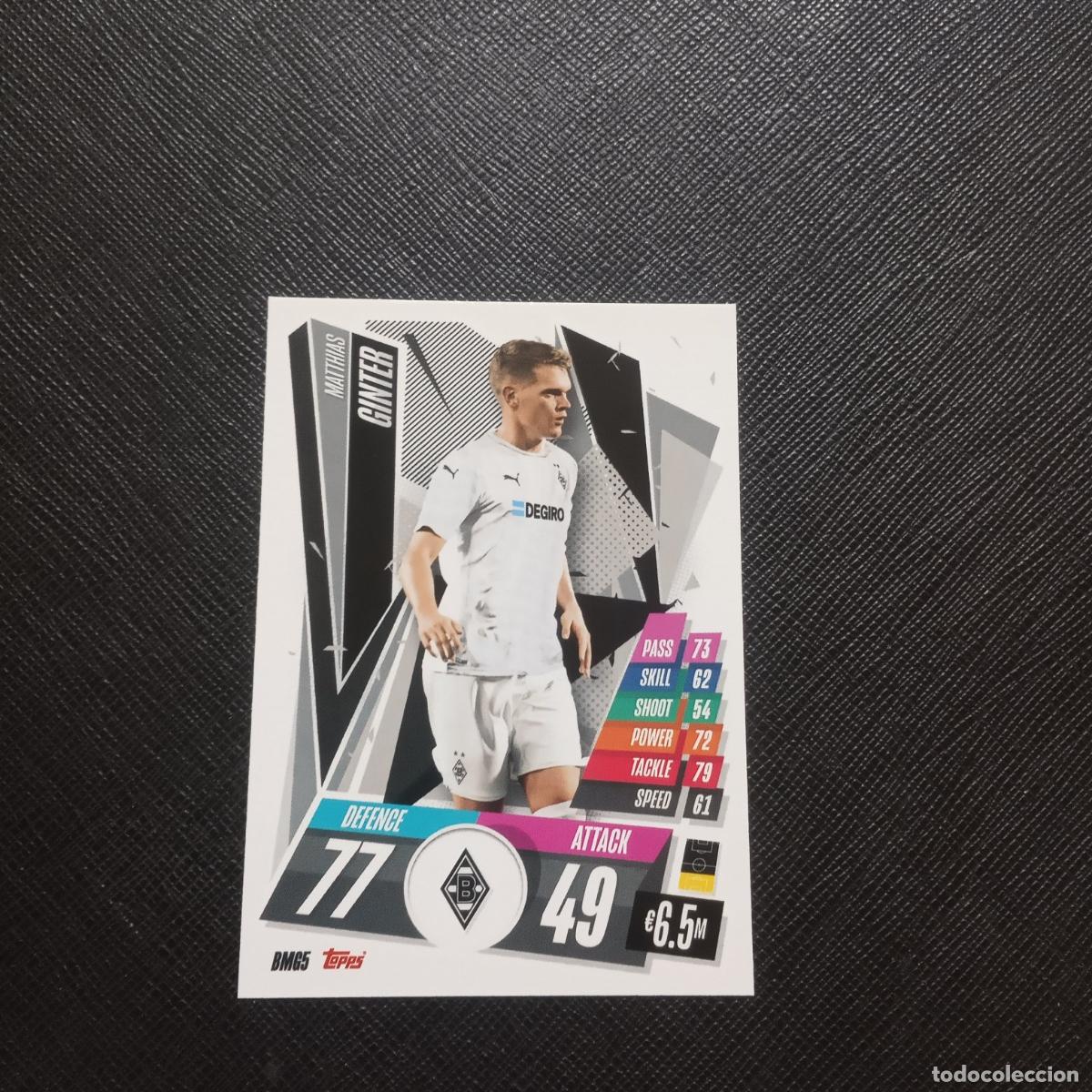 Cromos de f&uacute;tbol: GINTER MONCHENGLADBACH TOPPS MATCH ATTAX 2020 2021 CROMO FUTBOL 20 21 LIGA - A198 PG9