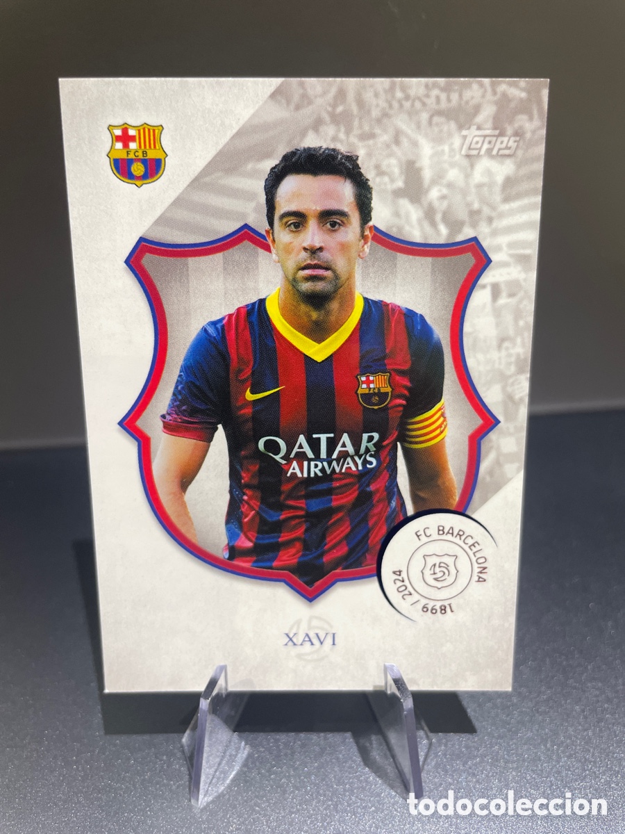 Fu&szlig;ball-Sticker: Xavi 36 Topps Legacy FC Barcelona 2024-25